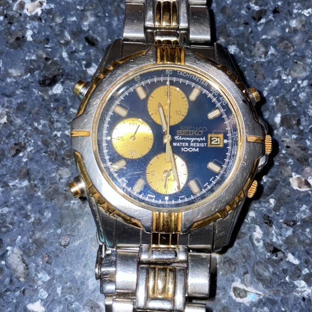 SEIKO watch chromatograph